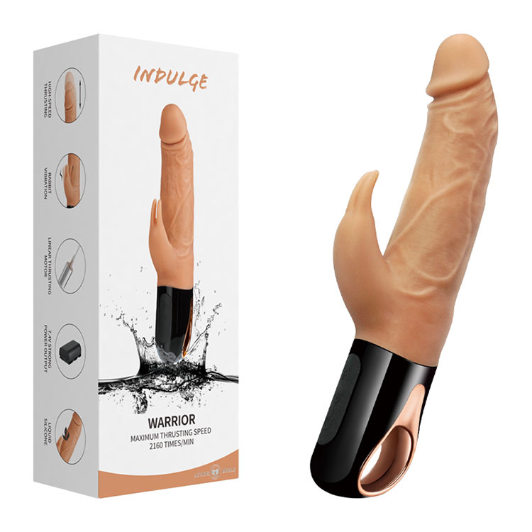 Makatotohanang Pagtulak na Kuneho Vibrator